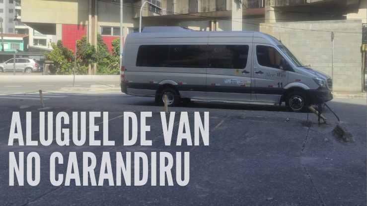 Alugar van no Carandiru