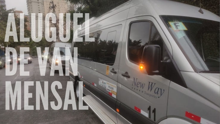 Locação de van mensal