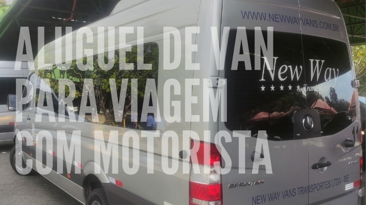 Alugar van para viagem
