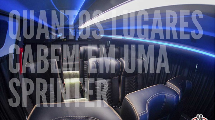 quantos lugares tem uma van