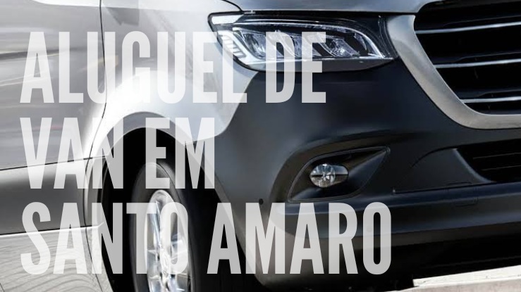 Alugar van em Santo amaro