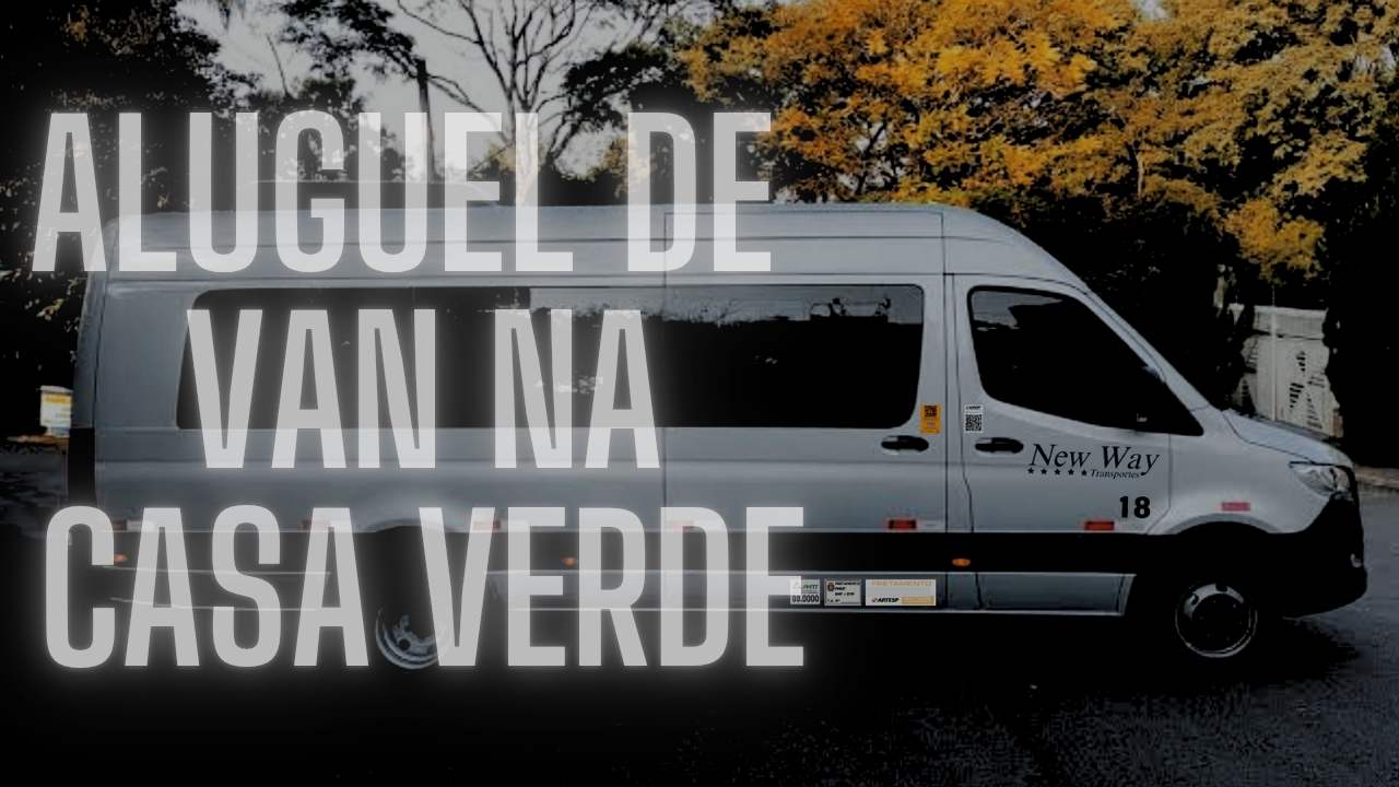 locação de van na casa verde