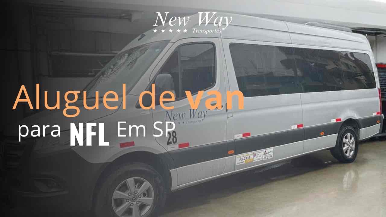 locação de van para NFL SP